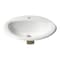 Alfi Brand ALFI brand ABC802 White 21" Round Drop In Ceramic Sink with Faucet Hole ABC802 - alternate 1